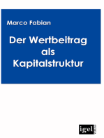 Der Wertbeitrag der Kapitalstruktur bei der Bewertung von Unternehmen