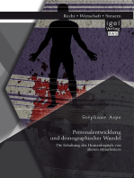 Personalentwicklung und demographischer Wandel: Die Erhaltung des Humankapitals von älteren Mitarbeitern