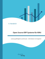 Open Source ERP Systeme für KMU. Leistungsfähigkeit und Einsatz – 38 Anbieter im Vergleich