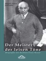 Der Meister der leisen Töne: Biographie des Dichters Franz Hessel