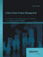 Critical Chain Project Management: Ein Ansatz zur Durchführung von Projekten in der Softwareentwicklung