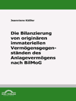 Die Bilanzierung von originären immateriellen Vermögensgegenständen des Anlagevermögens nach BilMoG