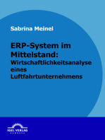 ERP-System im Mittelstand: Wirtschaftlichkeitsanalyse eines Luftfahrtunternehmens