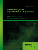 Potenzialanalyse von Biokraftstoffen der 2. Generation: Status Quo und Trends: Empirie geleitete Untersuchung