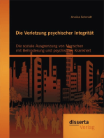 Die Verletzung psychischer Integrität