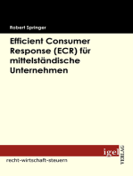 Efficient Consumer Response (ECR) für mittelständische Unternehmen