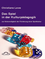 Das Spiel in der Kulturpädagogik