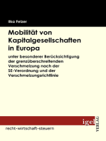 Mobilität von Kapitalgesellschaften in Europa