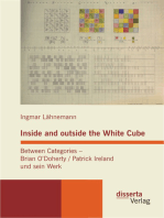 Inside and outside the White Cube. Between Categories – Brian O´Doherty / Patrick Ireland und sein Werk