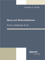 Moral und Wirtschaftskrisen – Enron, Subprime & Co.