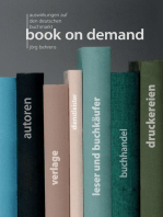 Book on Demand: Auswirkungen auf den deutschen Buchmarkt