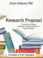 Research Proposal: Academic Writing Guide for Graduate Students