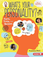 What's Your Personality?: Facts, Trivia, and Quizzes