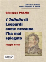 L'Infinito di Leopardi come nessuno l'ha mai spiegato