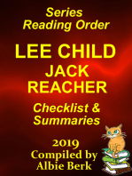 Lee Child's Jack Reacher: Series Reading Order - with Summaries & Checklist - 2019