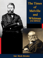 The Times of Melville and Whitman [1st Edition]