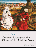 German Society at the Close of the Middle Ages