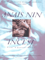 Incest: From "A Journal of Love": The Unexpurgated Diary of Anaïs Nin, 1932–1934