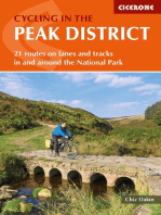 Cycling in the Peak District: 21 routes on lanes and tracks in and around the National Park