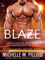 Blaze: A Qurilixen World Novella: Intergalactic Dating Agency: Galaxy Alien Mail Order Brides, #3