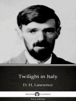 Twilight in Italy by D. H. Lawrence (Illustrated)