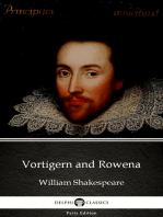 Vortigern and Rowena by William Shakespeare - Apocryphal (Illustrated)