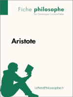 Aristote (Fiche philosophe): Comprendre la philosophie avec lePetitPhilosophe.fr