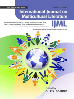 International Journal on Multicultural Literature (IJML)