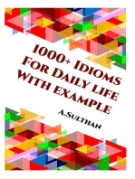 1000+ Idioms For Daily life With example