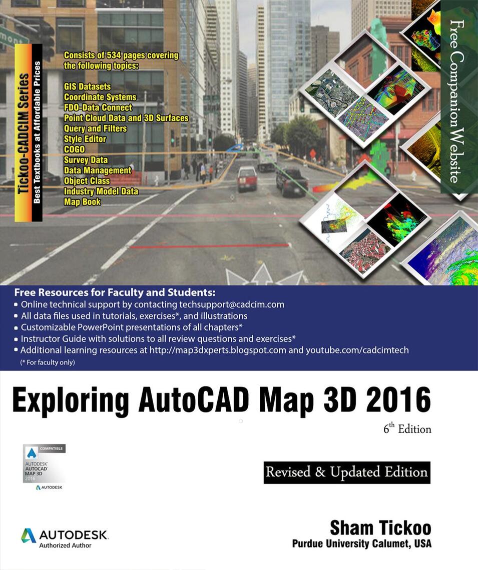 Exploring AutoCAD Map 3D 2016 by Sham Tickoo (Ebook) - Read free for 30 ...