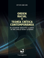 Orden racial y teoría crítica contemporánea