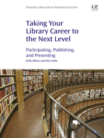 Taking Your Library Career to the Next Level: Participating, Publishing, and Presenting