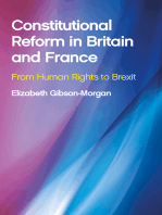 Constitutional Reform in Britain and France: From Human Rights to Brexit