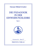 Die Pädagogik in der Einweihungslehre - Teil 1