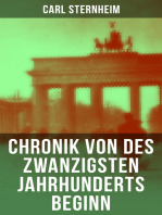 Chronik von des zwanzigsten Jahrhunderts Beginn