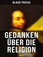 Blaise Pascal - Gedanken über die Religion (Band 1&2): Philosophie, Moral, Religion und schöne Wissenschaften