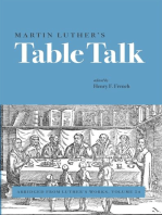 Martin Luther’s Table Talk: Abridged from Luther's Works
