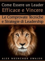 Come Essere Un Leader Efficace E Vincere