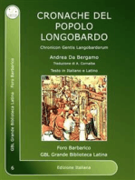 Cronache del popolo Longobardo: Chronicon Gentis Langobardorum