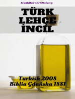 Türk Lehçe İncil: Turkish 1878 - Biblia Gdańska 1881
