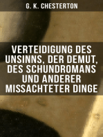 Verteidigung des Unsinns, der Demut, des Schundromans und anderer mißachteter Dinge