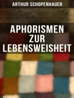 Aphorismen zur Lebensweisheit: Parerga und Paralipomena