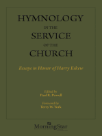 Hymnology in the Service of the Church: Essays in Honor of Harry Eskew