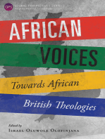 African Voices: Towards African British Theologies