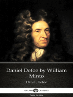 Daniel Defoe by William Minto - Delphi Classics (Illustrated)