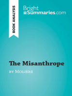The Misanthrope by Molière (Book Analysis): Detailed Summary, Analysis and Reading Guide