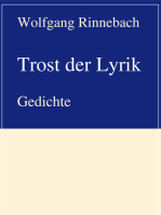 Trost der Lyrik