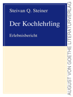 Der Kochlehrling: Erlebnisbericht