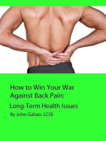 How to Win Your War Against Back Pain