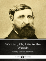 Walden, Or, Life in the Woods by Henry David Thoreau - Delphi Classics (Illustrated)